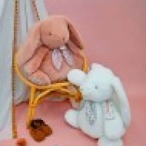 Clearance Lapin geant - LAPIN DOUDOU 42 cm - Blanc Lapin Doudou|Lapin