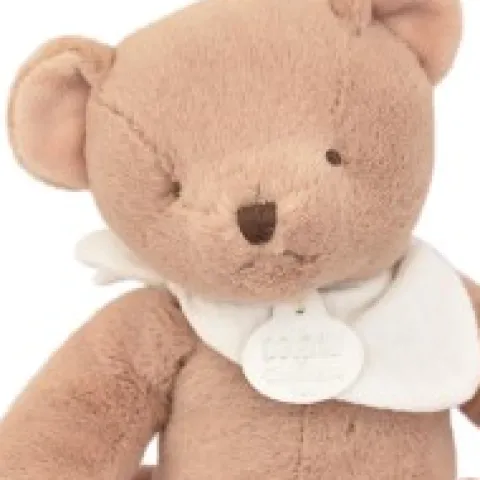 Fashion L'Ours Doudou® - Ours en peluche marron clair - 25 cm Happy Doudou|Ours