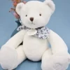 New L'Ours Doudou® - Ours en peluche blanc - 25 cm Cadeaux Naissance|Ours