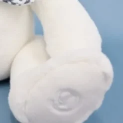 New L'Ours Doudou® - Ours en peluche blanc - 25 cm Cadeaux Naissance|Ours