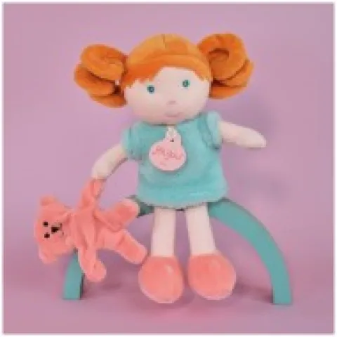 Best Ma première poupée douce Verte - Mlle menthe - 21 cm Les Poupées Jolijou®|Poupées De Chiffon