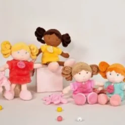 Best Ma première poupée douce Verte - Mlle menthe - 21 cm Les Poupées Jolijou®|Poupées De Chiffon