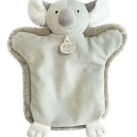 Outlet Marionnette à main Koala gris - 25 cm Les Prix Doux|Les Marionnettes