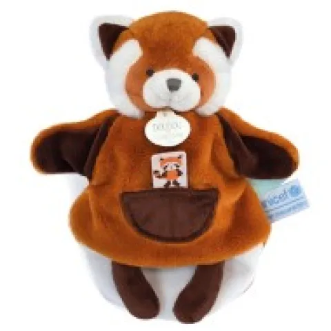 Online Marionnette à main Panda roux - 25 cm - Unicef Les Marionnettes|Collection Unicef