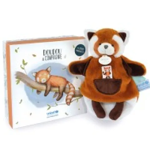 Online Marionnette à main Panda roux - 25 cm - Unicef Les Marionnettes|Collection Unicef