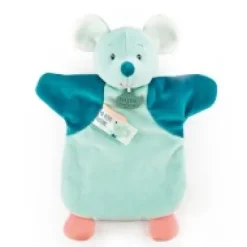 Fashion Marionnette à Main Souris verte - 25 cm Les Prix Doux|Les Marionnettes