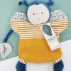 Best Marionnette coton BIO Pollen l'abeille - 25 cm Les Prix Doux|Doudous Coton Bio