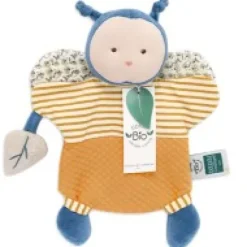 Best Marionnette coton BIO Pollen l'abeille - 25 cm Les Prix Doux|Doudous Coton Bio