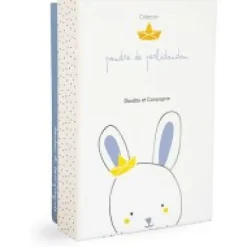 Discount Mini doudou attache sucette lapin matelot bleu - 15 cm Cadeau À Moins De 20€|Cadeaux Naissance