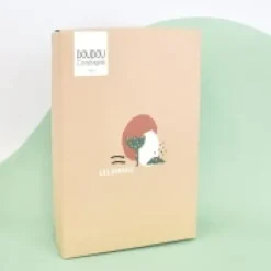 Discount Mini Doudou chien plat marron et beige - 19 cm Les Prix Doux|Rikikis & Méli Mélo