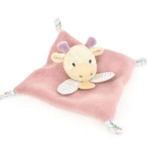New Mini Doudou girafe rose - 19 cm Les Prix Doux|Rikikis & Méli Mélo