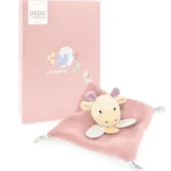 New Mini Doudou girafe rose - 19 cm Les Prix Doux|Rikikis & Méli Mélo