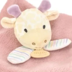New Mini Doudou girafe rose - 19 cm Les Prix Doux|Rikikis & Méli Mélo