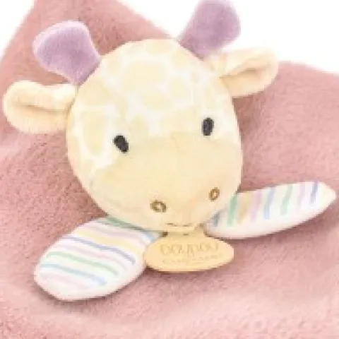 New Mini Doudou girafe rose - 19 cm Les Prix Doux|Rikikis & Méli Mélo