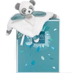 Fashion Mini doudou Panda gris - 20 cm Les Coffrets À Offrir|Rikikis & Méli Mélo
