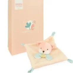 Hot Mini Doudou renard plat orange - 19 cm Les Prix Doux|Rikikis & Méli Mélo