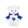 Hot Ours en peluche blanc avec sweat bleu JO2024 - 25 cm Collection Bébé Jo|Les Peluches Supporters