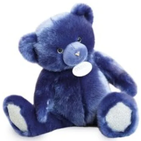 Best Ours en peluche bleu nuit - Collection - 37 cm Ours Collection|Ours