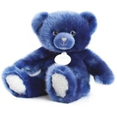 Sale Ours en peluche bleu nuit - Collection - 30 cm Les Prix Doux|Ours Collection