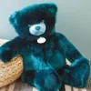 Clearance Ours en peluche bleu paon - Collection -  40 cm Ours Collection|Ours