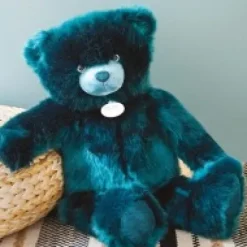 Clearance Ours en peluche bleu paon - Collection - 40 cm Ours Collection|Ours