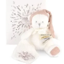 Online Ours en peluche Rose attache-sucette - 20 cm - Collection Anniversaire Doudou® Anniversaire|Ours