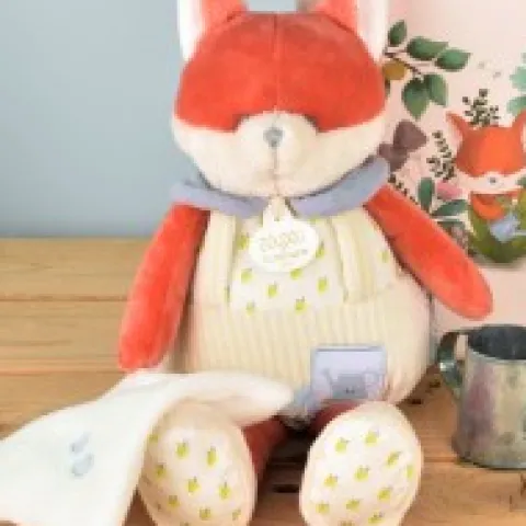 Fashion Pantin doudou® Renard - Romarin - 28 cm Dans Mon Jardin|Hochets Et Pantins D'activités