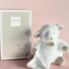 Best Peluche agneau avec doudou mouchoir - 24 cm Agneau|Les Prix Doux