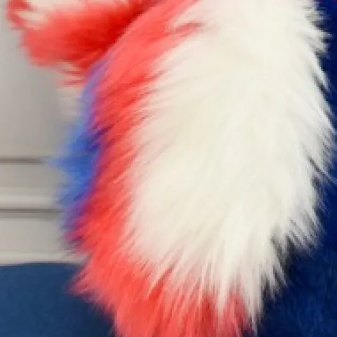 Fashion Peluche coq bleu marine - 24 cm - Fabriqué en France Peluches