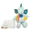 Best Peluche de dinosaure vert avec doudou -  Filou - 25 cm Les Prix Doux|Calinosaure
