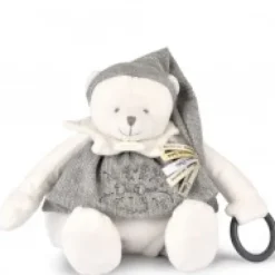 Clearance Peluche eveil Bébé Ours Gris - 30 cm - Collection Anniversaire Doudou® Anniversaire|Ours