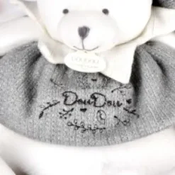 Clearance Peluche eveil Bébé Ours Gris - 30 cm - Collection Anniversaire Doudou® Anniversaire|Ours