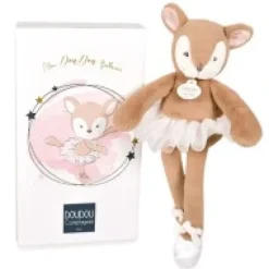 Outlet Peluche faon Ballerine beige - 30 cm Cerf|Peluches