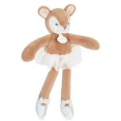 Outlet Peluche faon Ballerine beige - 30 cm Cerf|Peluches