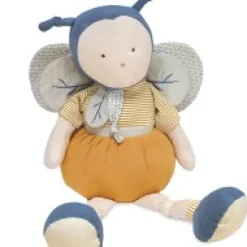 Fashion Peluche géante Pollen l'abeille en coton BIO - 90 cm Les Prix Doux|Doudous Coton Bio
