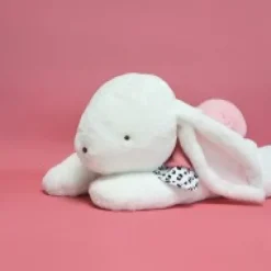 Best Peluche géante XXL Lapin rose - Happy Blush - 80 cm Les Peluches Géantes|Peluches Géantes