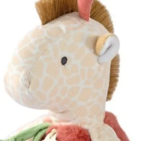 New Peluche girafe beige et orange - 30 cm Cadeaux Naissance|Les Prix Doux