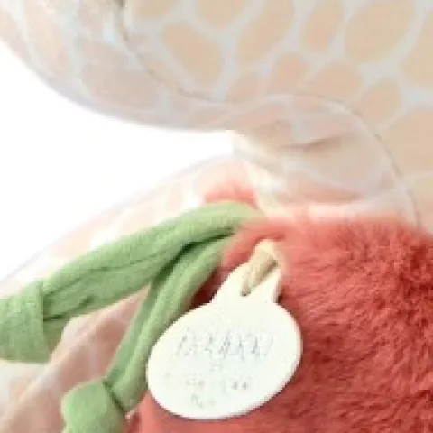 New Peluche girafe beige et orange - 30 cm Cadeaux Naissance|Les Prix Doux