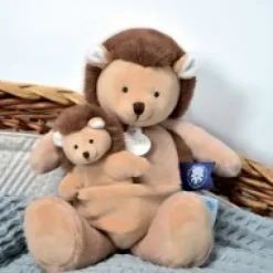 Hot Peluche Hérisson avec bébé - 25 cm - Unicef Collection Unicef|Hérisson
