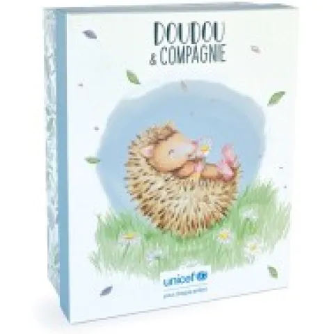 Hot Peluche Hérisson avec bébé - 25 cm - Unicef Collection Unicef|Hérisson