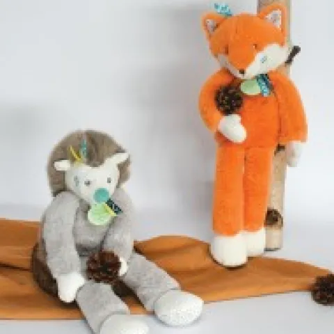 Discount Peluche Hérisson gris Tiwipi - 30 cm Hérisson|Peluches