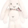 Sale Peluche lapin Blanc 35 cm - Lapin Fleurette Lapin Fleurette|Lapin