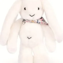 Sale Peluche lapin Blanc 35 cm - Lapin Fleurette Lapin Fleurette|Lapin