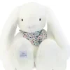 Online Peluche lapin Blanc XXL - Lapin Fleurette 50 cm Lapin Fleurette|Lapin