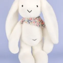 Online Peluche lapin Blanc XXL - Lapin Fleurette 50 cm Lapin Fleurette|Lapin