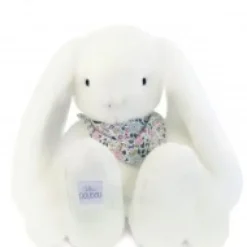 Online Peluche lapin Blanc XXL - Lapin Fleurette 50 cm Lapin Fleurette|Lapin
