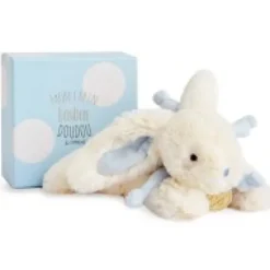 New Peluche Lapin Bonbon Bleu - 25 cm Les Prix Doux|Lapin Bonbon