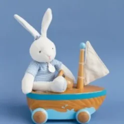 Best Peluche lapin matelot bleu - 25 cm Perlidoudou|Lapin