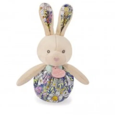 Hot Peluche lapin pop-up - Vert amande et corail Cadeau À Moins De 20€|Les Petits Futés