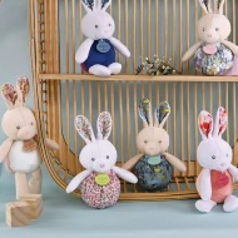Online Peluche lapin Pâques pop-up - Bleu Cadeau À Moins De 20€|Les Petits Futés